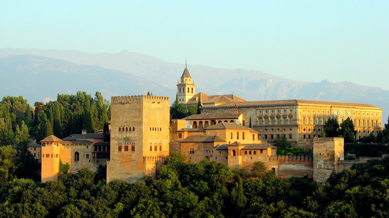 La Alhambra, en Granada.