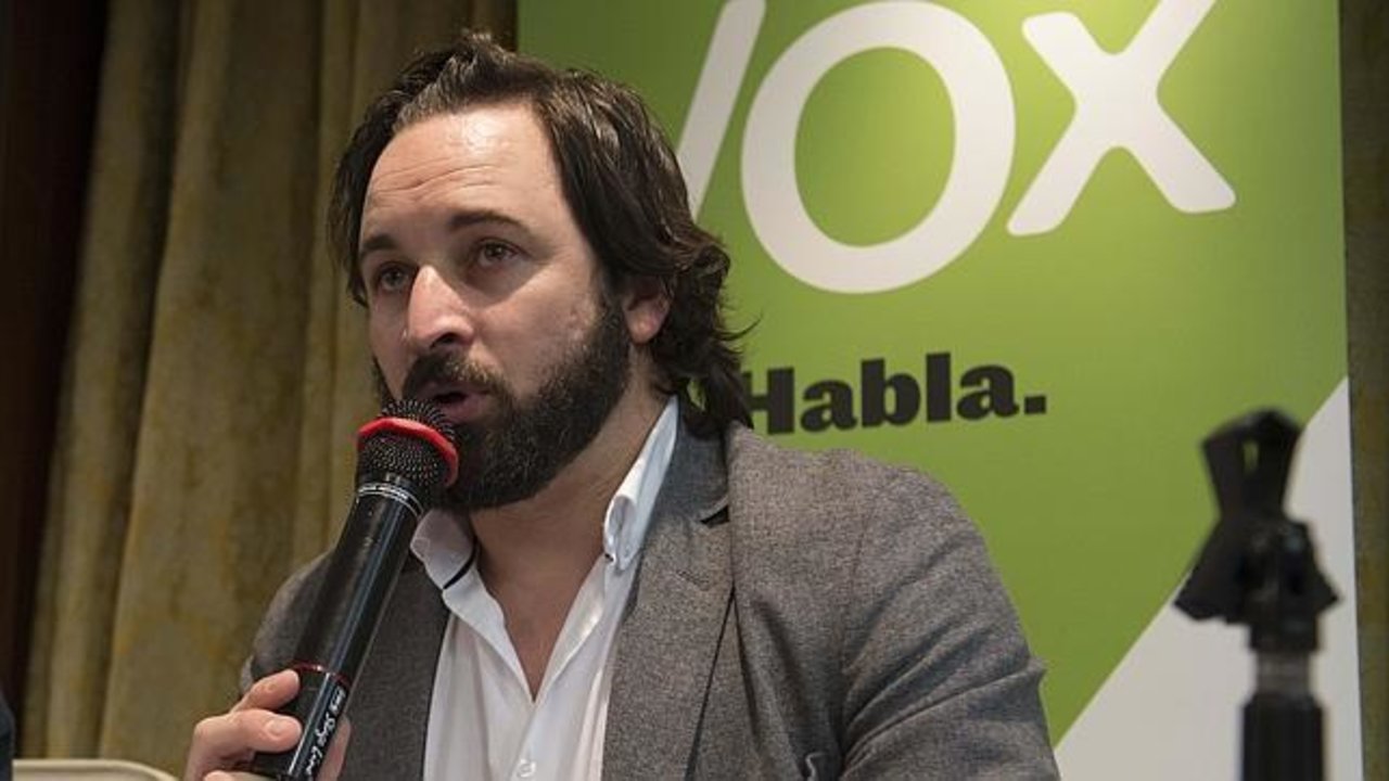 Santiago Abascal, presidente de Vox.