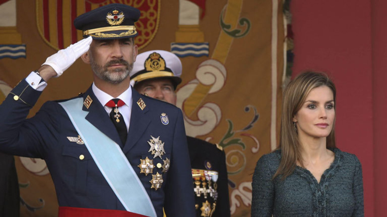 Felipe VI y la reina Letizia.