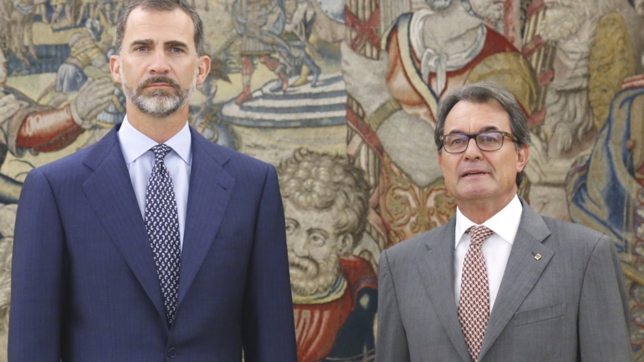 Felipe VI y Artur Mas.