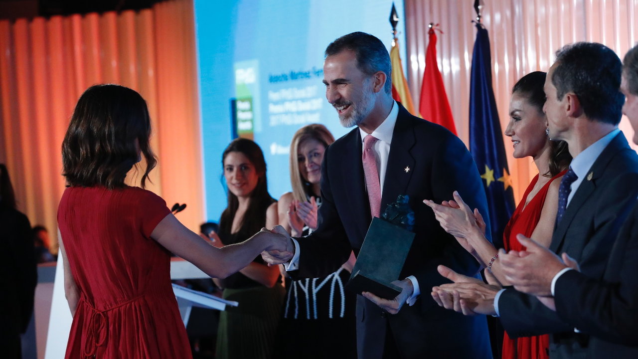 Felipe VI y Letizia en los Premios Fundación Princesa de Girona 2018