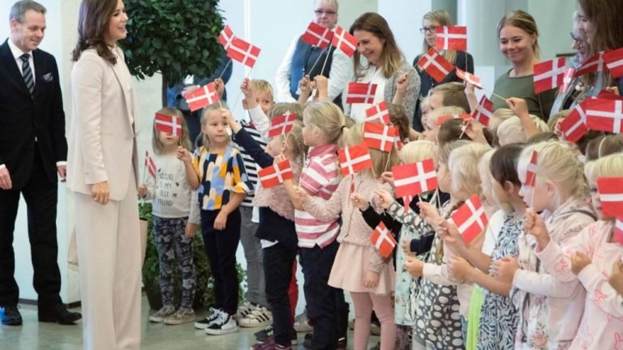La princesa María de Dinamarca en Finlandia.