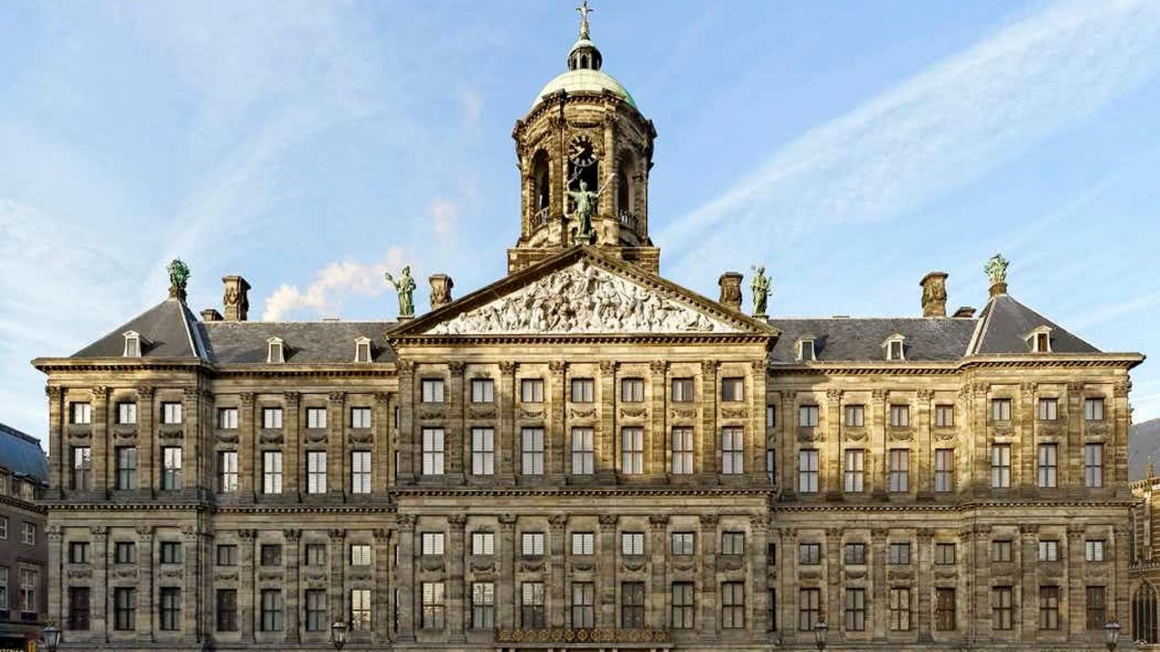 Palacio Real de Ámsterdam, en Holanda.