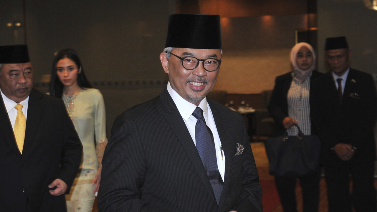 El príncipe heredero Tengku Abdullah, en un acto a principios de 2019.