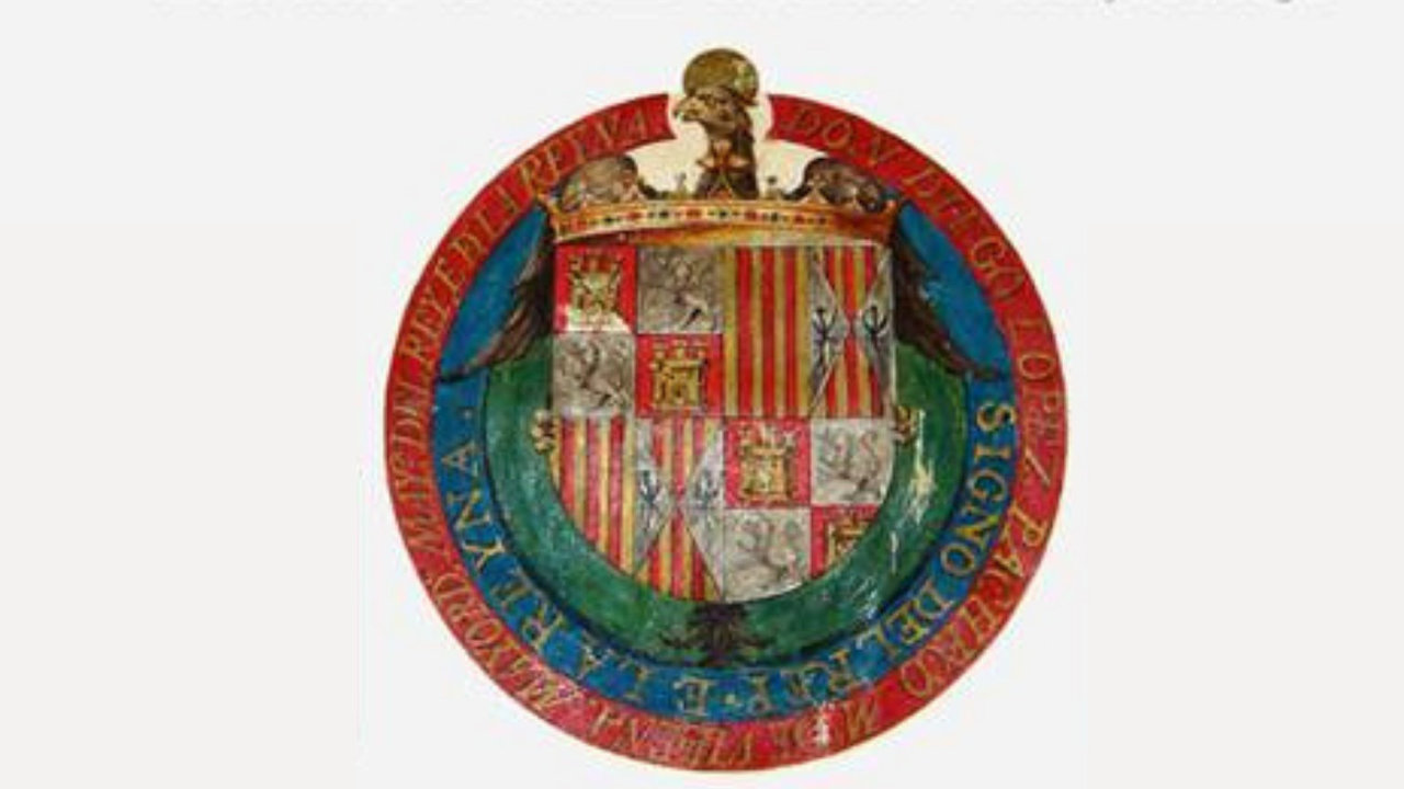 Escudo de España del siglo XV.