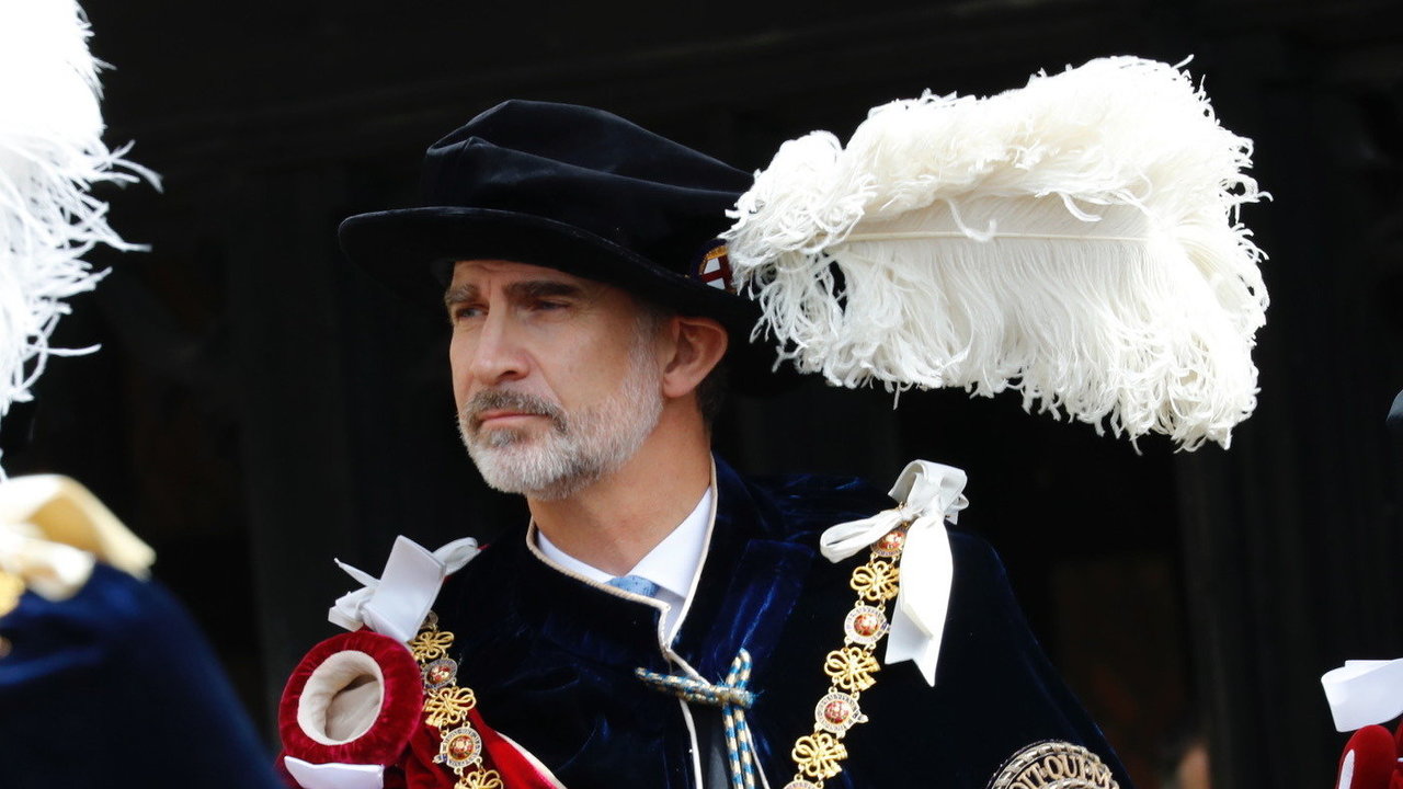 Felipe VI, investido Caballero de la Orden de la Jarretera