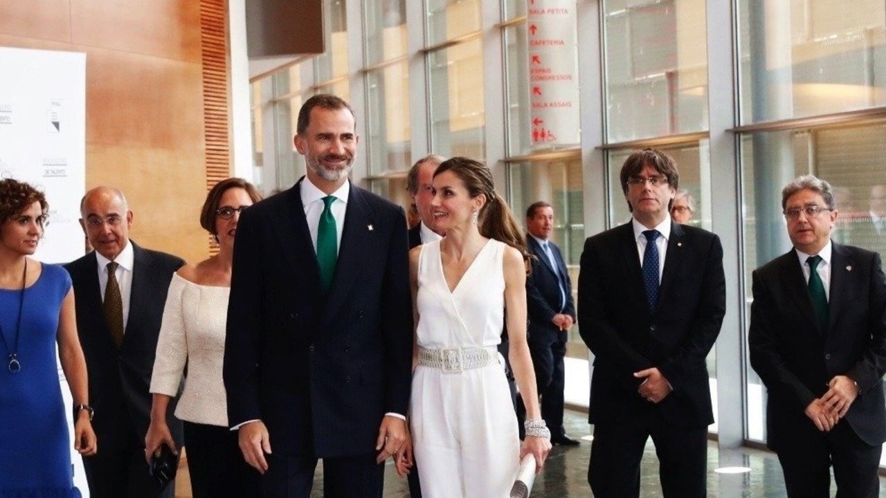 Don Felipe y Doña Letizia en los Premios Princesa de Girona