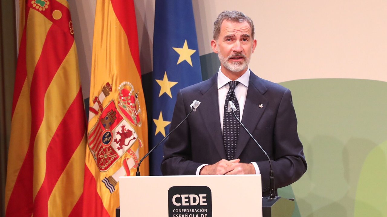 Felipe VI en la clausura del XIX Congreso de Directivos CEDE-Confederación Española de Directivos y Ejecutivos