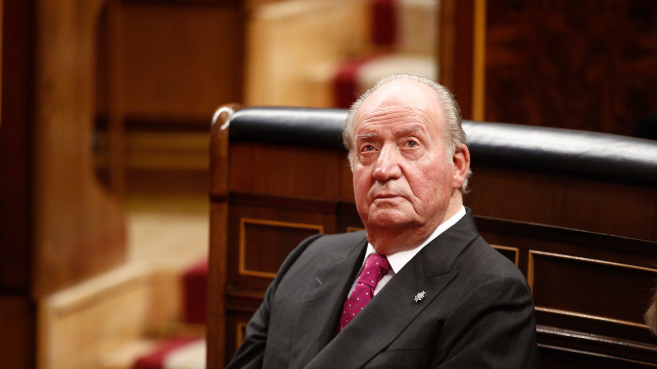 Juan Carlos I en el Congreso de los Diputados