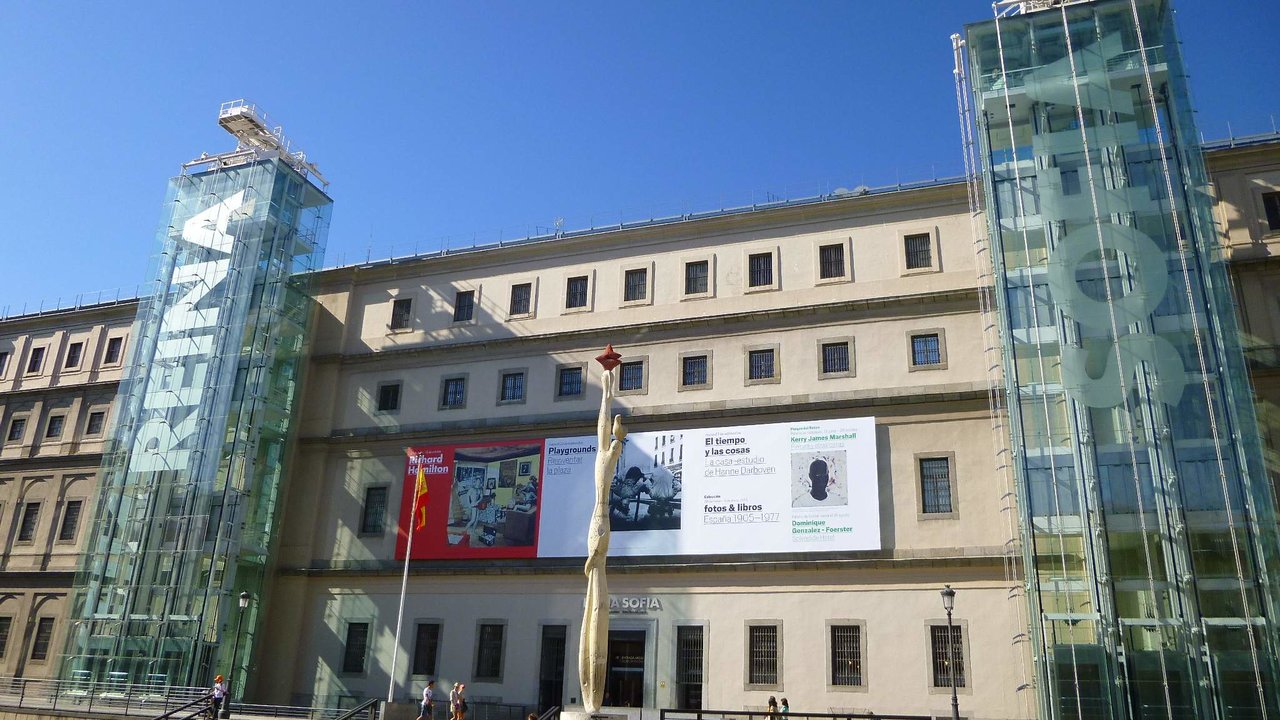 Museo de Arte reina Sofía de Madrid.