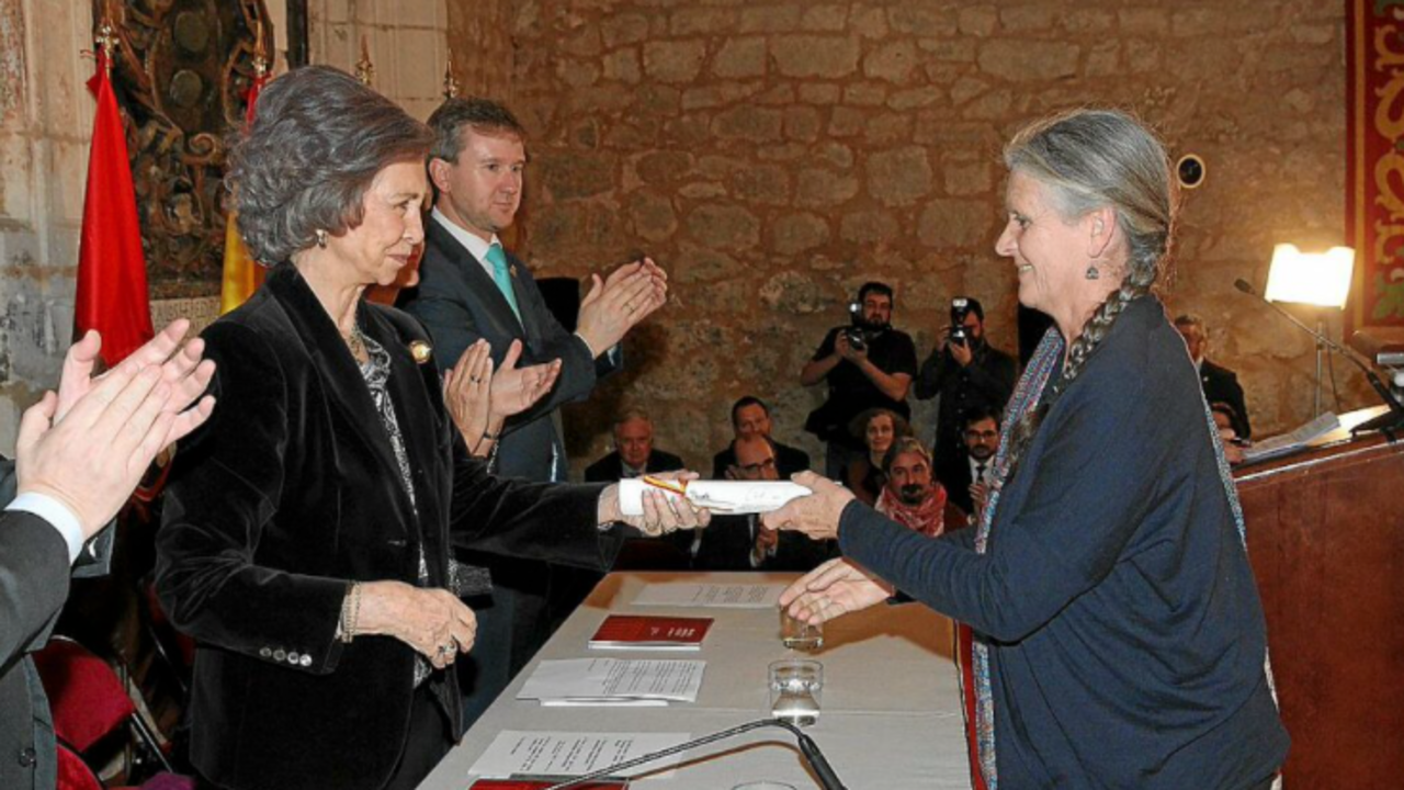 La reina Sofía en una entrega de Premios Europa e Hispania Nostra. Foto de archivo.