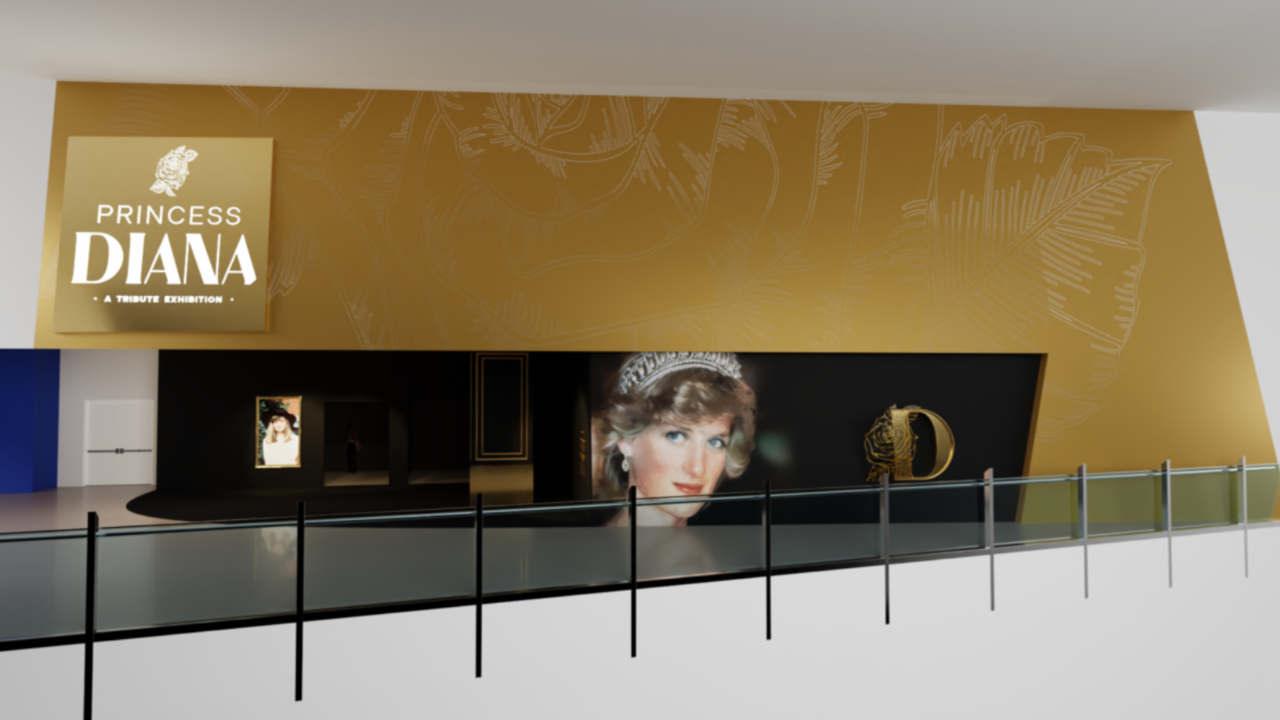 Exposición de Diana de Gales en Las Vegas