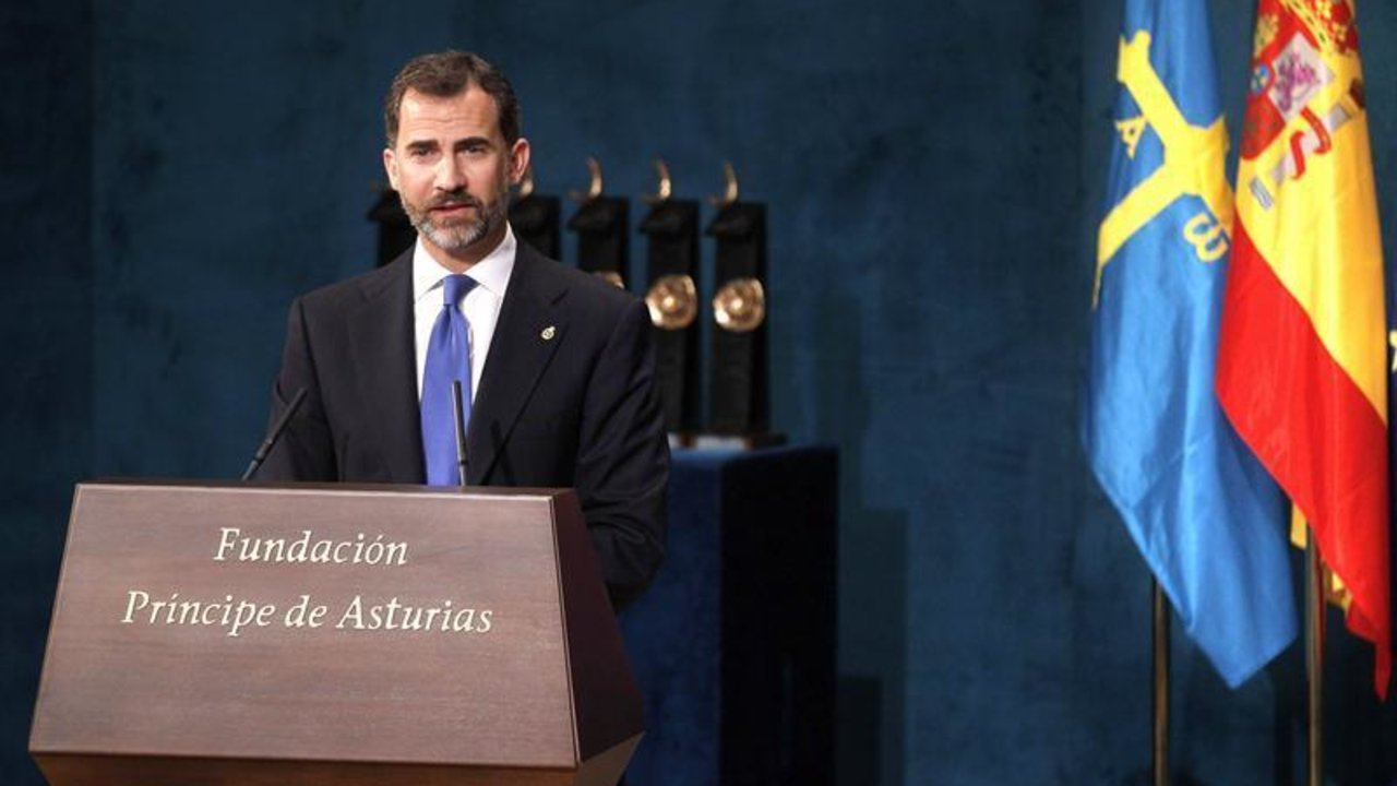 El príncipe Felipe, en la última edición de los premios Príncipe de Asturias 