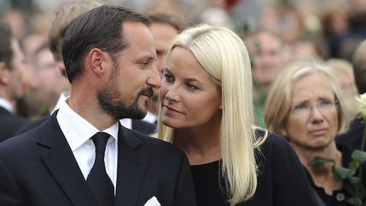 Los príncipes Haakon y Mette-Marit en una imagen de archivo.
