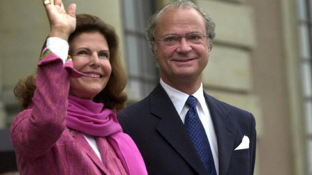 Los reyes Carlos Gustavo y Silvia de Suecia en una imagen de archivo.