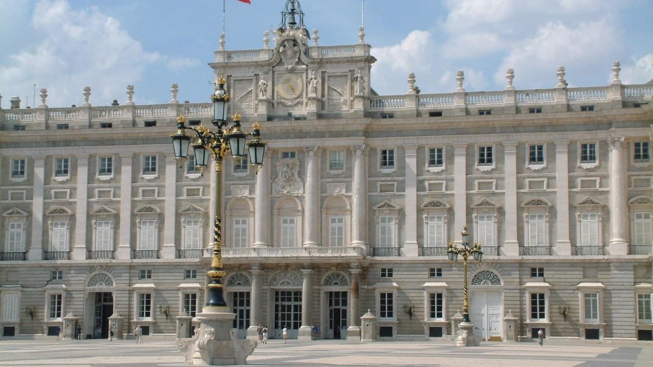 El Palacio Real de Madrid. 