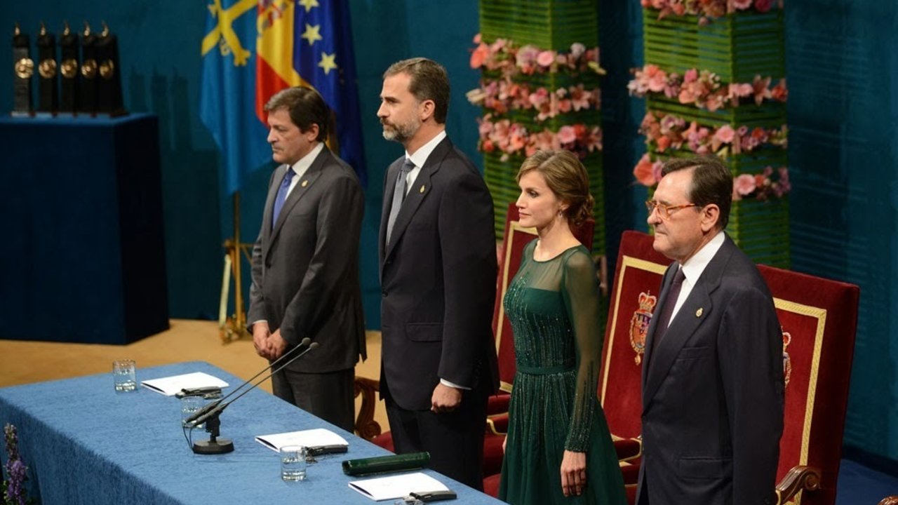 Entrega de premios Príncipe de Asturias 2013.