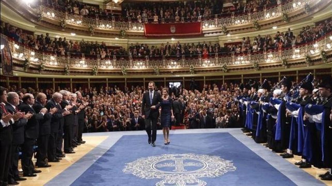 Entrega de los premios Príncipe de Asturias 2014.