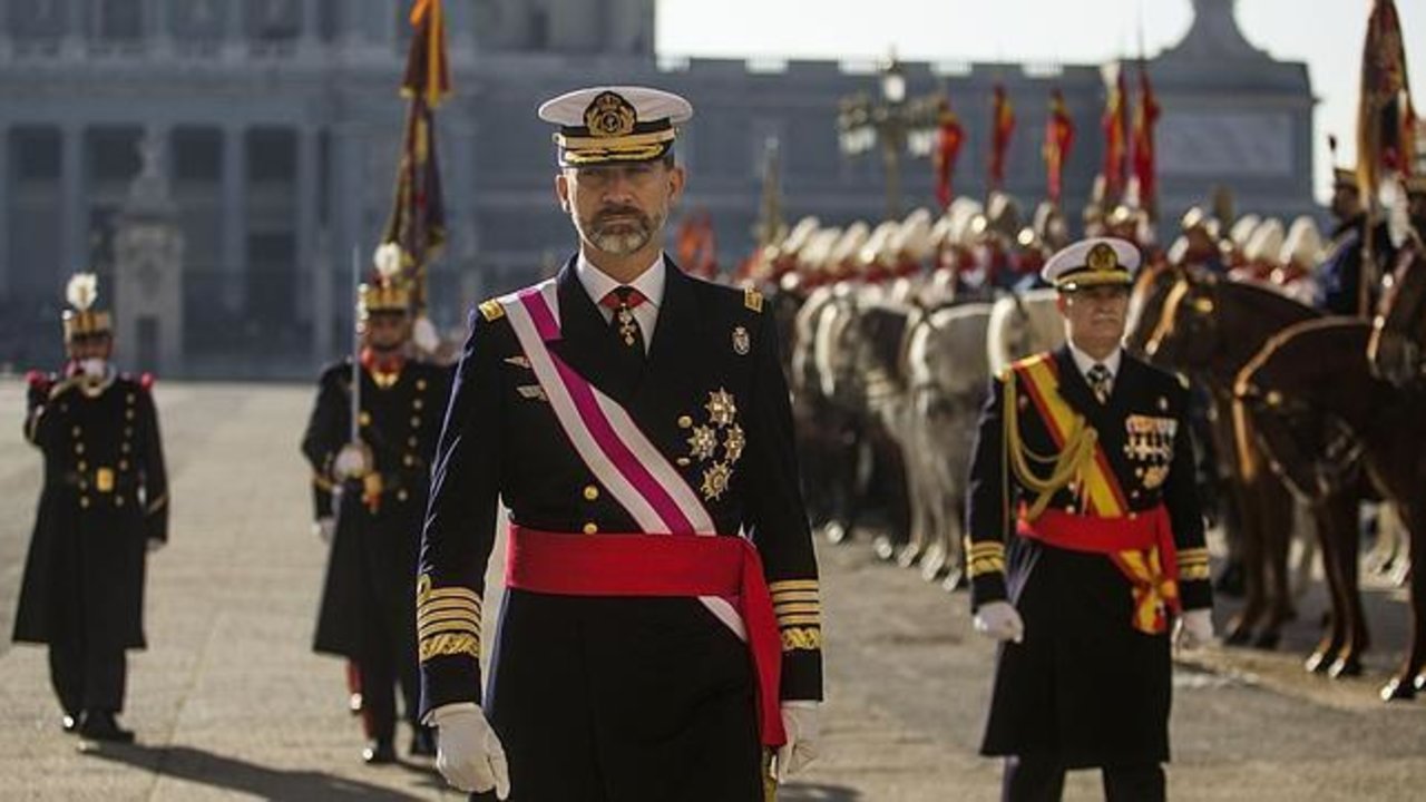 Felipe VI, en la Pascua Militar.