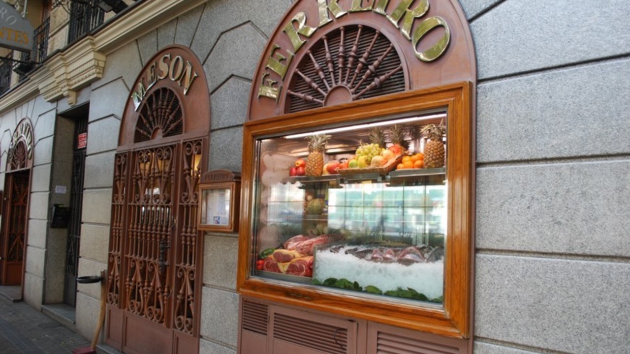 Restaurante Ferreiro, en el Paseo de la Florida de Madrid.