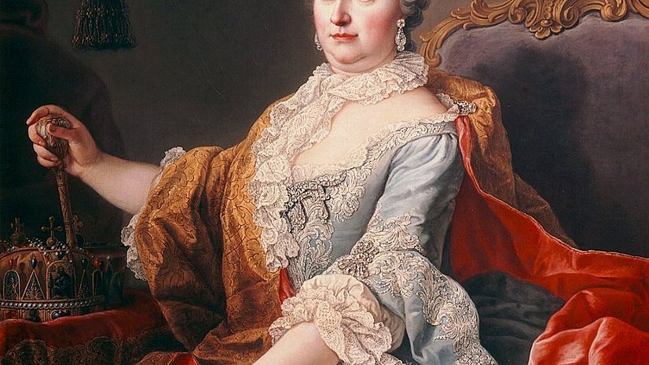 La emperatriz María Teresa de Austria.