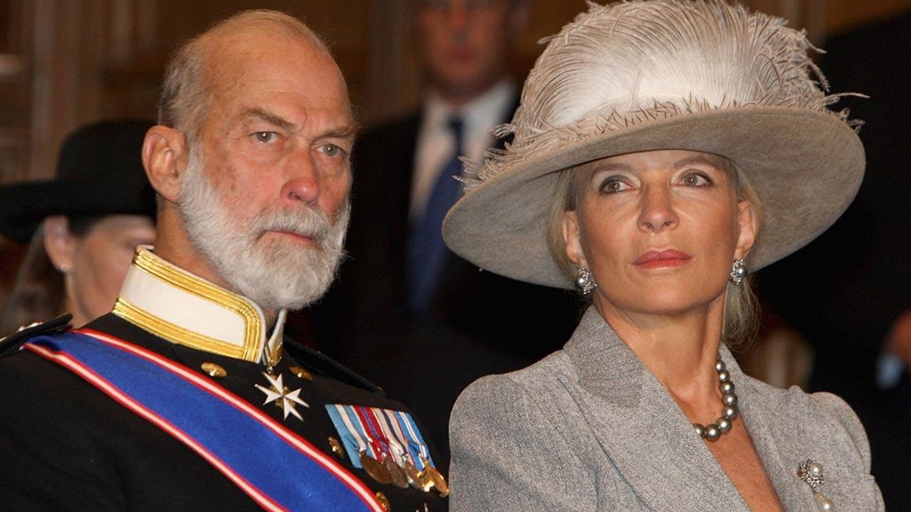 La princesa Michael de Kent junto a su marido, el primo de la reina Isabel II