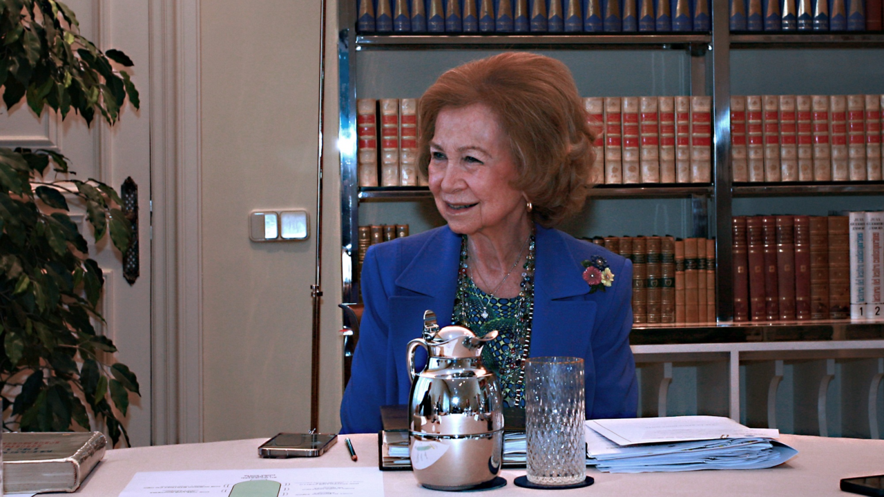 Reunión Patronato con la reina Doña Sofía.