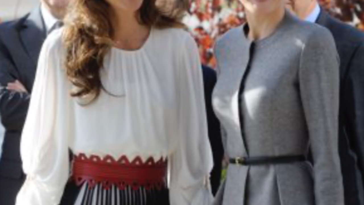 Rania de Jordania y la Reina Letizia en una foto de archivo.
