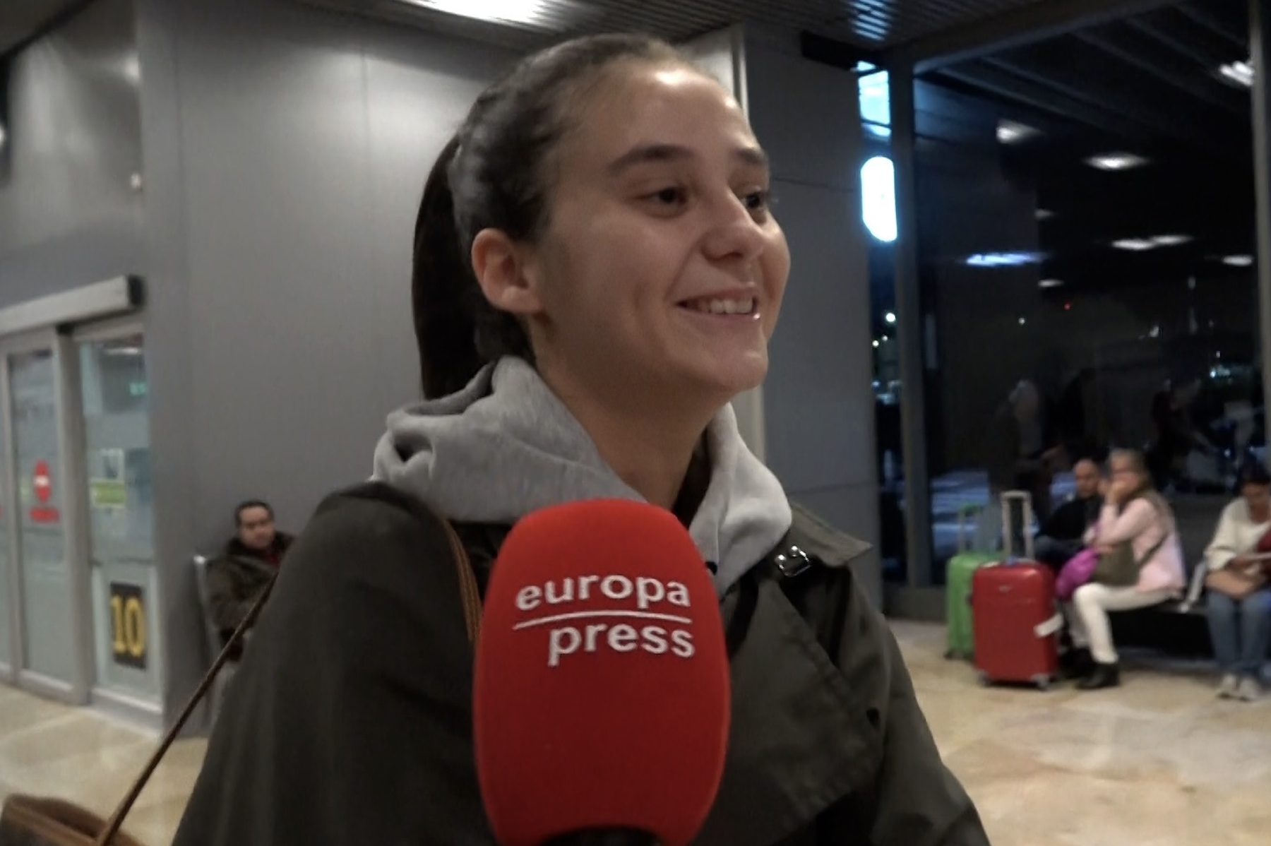 Victoria Federica ha regresado a Madrid de lo más sonriente